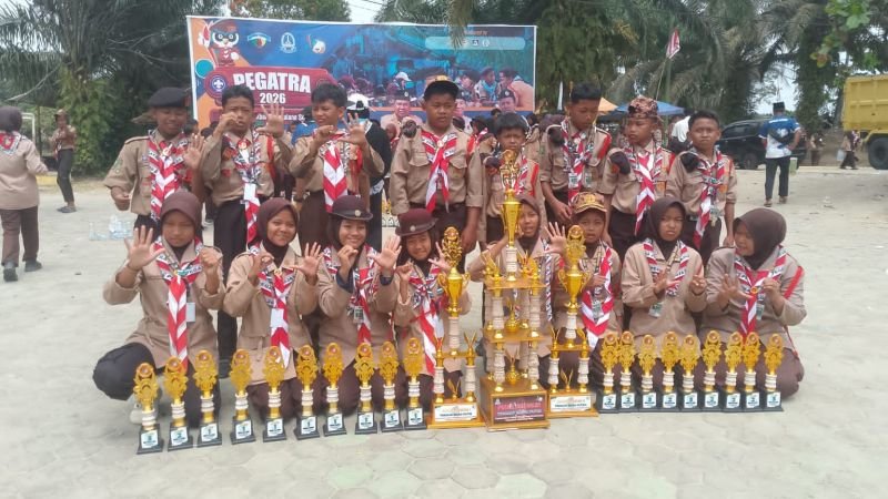 Membanggakan! Kontingen Pramuka SDN 008 Sungai Kuning Raih Juara Umum Putri di Ajang PEGATRA 2026 Se-Sumatera